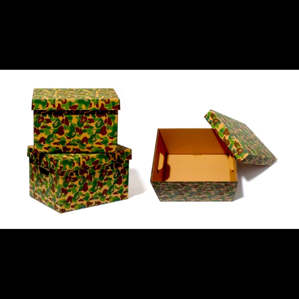 BAPE CARDBOARD BOXES (2)